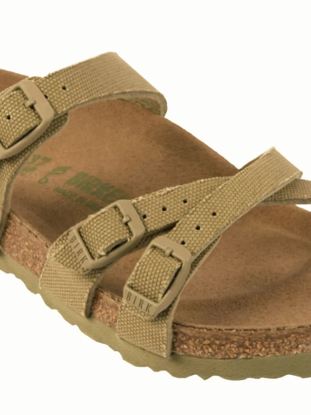 Birkenstock Khaki Franca Sandals - Picture 6 of 6